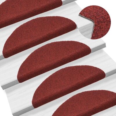 Décoshop26 - Alfombra De Escalera Autoadhesiva Punzón 15 Piezas Rojo Dec023308 Décoshop26 - Alfombra De Escalera Autoadhesiva Punzón 15 Piezas Rojo Dec023308