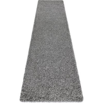 Rugsx - Alfombra, Alfombra De Pasillo Soffi Shaggy 5cm Gris - Para La Cocina, Entrada, Pasillo Grey 60x250 Cm Rugsx - Alfombra, Alfombra De Pasillo Soffi Shaggy 5cm Gris - Para La Cocina, Entrada, Pasillo Grey 60x250 Cm