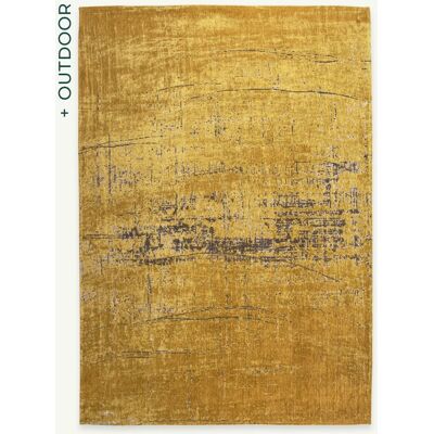 Alfombra Amarilla Griff de Louis de Poortere - Diseño Abstracto Moderno 140x200cm Alfombra Amarilla Griff de Louis de Poortere - Diseño Abstracto Moderno 140x200cm