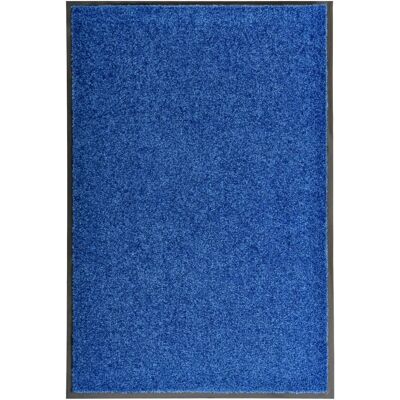 DÉCOSHOP26 Felpudo Lavable 60 X 90 Cm Azul Poliamida Pvc Antideslizante Dec040603 DÉCOSHOP26 Felpudo Lavable 60 X 90 Cm Azul Poliamida Pvc Antideslizante Dec040603