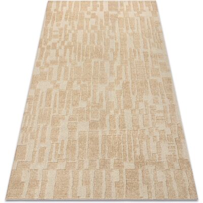RUGSX Flux 461.133.sa132 Alfombra De Lana Osta - Geométrica, Estructural, Loft Crema / Beige Beige 240x340 Cm RUGSX Flux 461.133.sa132 Alfombra De Lana Osta - Geométrica, Estructural, Loft Crema / Beige Beige 240x340 Cm