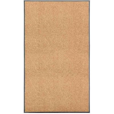 Felpudo Lavable Crema 90x150 Cm Vidaxl Felpudo Lavable Crema 90x150 Cm Vidaxl
