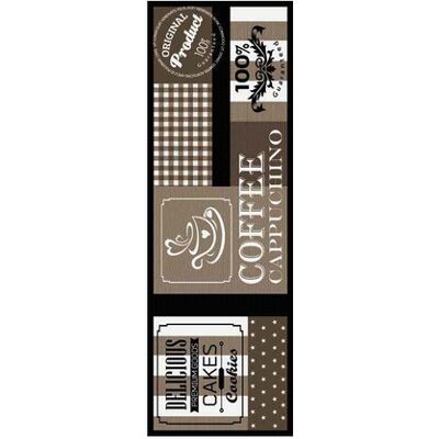 OEM Alfombra Coffee Marrón 50x150 - Vica OEM Alfombra Coffee Marrón 50x150 - Vica