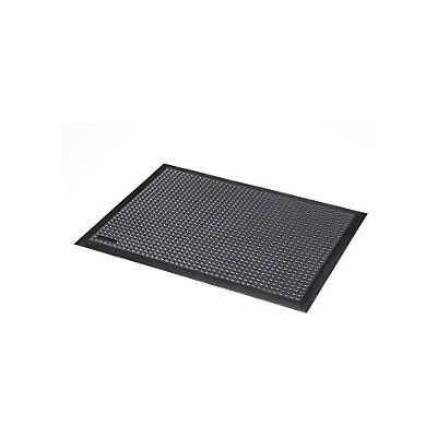 Justrite - Estera Para Puesto De Trabajo Skystep Esd Con Botones Negro Justrite - Estera Para Puesto De Trabajo Skystep Esd Con Botones Negro