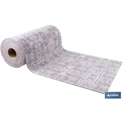 Cofan - Rollo jaspeado gris marengo - 50 cm x 15 m - Carpeta enrollable Cofan - Rollo jaspeado gris marengo - 50 cm x 15 m - Carpeta enrollable