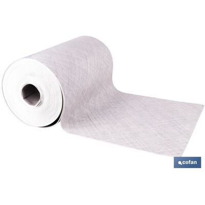 Cofan - Rollo De Alfombra Vinílica Con Efecto Jaspeado Gris Claro 84% Vinilo 16% Poliéster 52 Cm X 20 M Cofan - Rollo De Alfombra Vinílica Con Efecto Jaspeado Gris Claro 84% Vinilo 16% Poliéster 52 Cm X 20 M