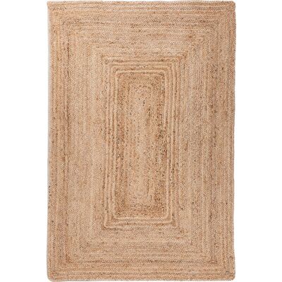 Alfombra Rectangular En Yute Natural Tempo Sklum 120 X 180 Cm Alfombra Rectangular En Yute Natural Tempo Sklum 120 X 180 Cm