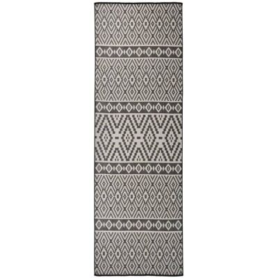 Alfombra De Exterior De Tejido Plano Rayas Negras 80x250 Cm Vidaxl Alfombra De Exterior De Tejido Plano Rayas Negras 80x250 Cm Vidaxl