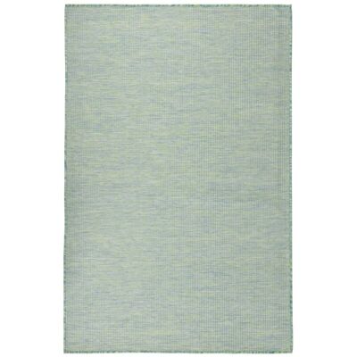 Alfombra De Exterior De Tejido Plano Turquesa 100x200 Cm Vidaxl Alfombra De Exterior De Tejido Plano Turquesa 100x200 Cm Vidaxl