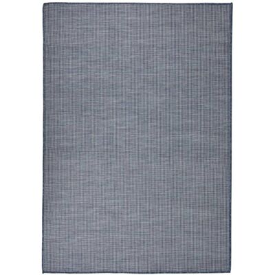 Alfombra De Exterior De Tejido Plano Azul 160x230 Cm Vidaxl Alfombra De Exterior De Tejido Plano Azul 160x230 Cm Vidaxl