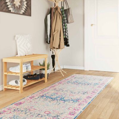 Vidaxl - Alfombra Lavable Antideslizante Multicolor 80x300 Cm Vidaxl - Alfombra Lavable Antideslizante Multicolor 80x300 Cm