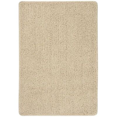 Vidaxl - Alfombra Peluda Antideslizante Color Crema 160x230 Cm Vidaxl - Alfombra Peluda Antideslizante Color Crema 160x230 Cm
