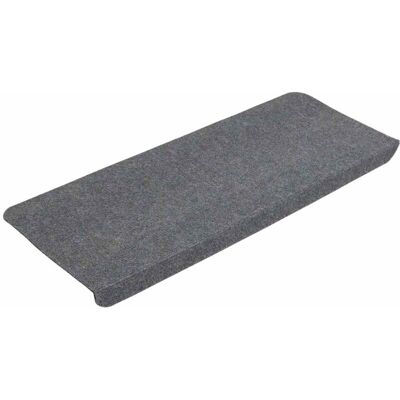 Vidaxl - Alfombrilla Autoadhesiva De Escalera 15 Uds Gris 65x24,5x3,5 Cm Vidaxl - Alfombrilla Autoadhesiva De Escalera 15 Uds Gris 65x24,5x3,5 Cm