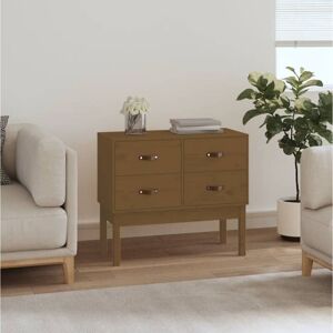 Console de pino vidaXL - 90x40x78 cm - Mueble de almacenamiento de madera Console de pino vidaXL - 90x40x78 cm - Mueble de almacenamiento de madera