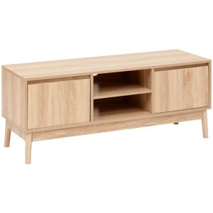 5five Simply Smart - Mueble Tv Abana Efecto Roble Natural Con 2 Armarios - 5five 5five Simply Smart - Mueble Tv Abana Efecto Roble Natural Con 2 Armarios - 5five