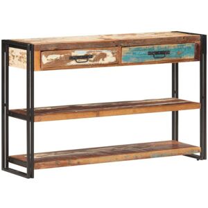 Aparador De Madera Maciza Reciclada 120x30x75 Cm Vidaxl Aparador De Madera Maciza Reciclada 120x30x75 Cm Vidaxl