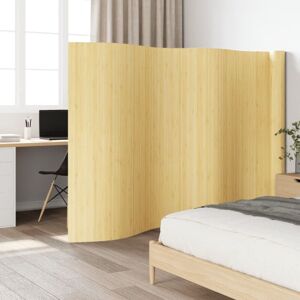 Biombo Divisor De Bambú Color Natural Claro 165x800 Cm Vidaxl Biombo Divisor De Bambú Color Natural Claro 165x800 Cm Vidaxl