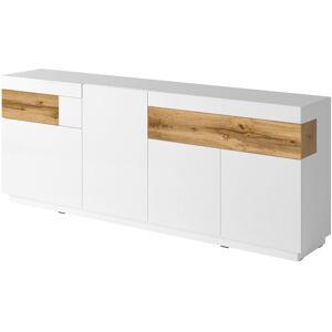 INOSIGN SILKE Blanco Alto brillo/Votaneiche Sideboard - Sideboard INOSIGN SILKE Blanco Alto brillo/Votaneiche Sideboard - Sideboard