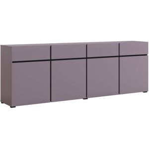 Arredamento1 - Cómoda Alfere 100, Púrpura, Con Cajones Y Puertas, Número De Cajones: 0, 78x225x40cm Arredamento1 - Cómoda Alfere 100, Púrpura, Con Cajones Y Puertas, Número De Cajones: 0, 78x225x40cm