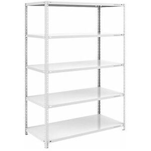 Eurokraftpro - Estantería Atornillable De Almacén Ral 7035 Semipesada Eurokraftpro - Estantería Atornillable De Almacén Ral 7035 Semipesada
