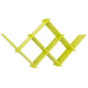 IPERBRIKO Estantería de Pared 6 Verde Ácido - Estantería de Pared IPERBRIKO Estantería de Pared 6 Verde Ácido - Estantería de Pared