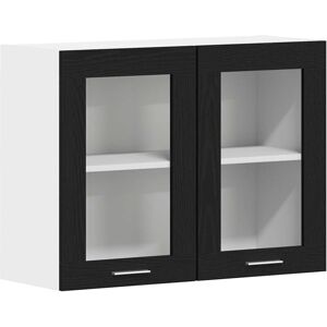 vidaXL Armario de Cocina de Roble Negro - Muebles de Cocina vidaXL Armario de Cocina de Roble Negro - Muebles de Cocina