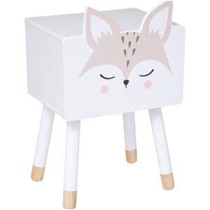 Cabecera Infantil Zorro - Blanco - Madera Atmosphera Créateur D'Intérieur Cabecera Infantil Zorro - Blanco - Madera Atmosphera Créateur D'Intérieur