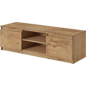 Bratex - Mueble De Tv 120 Cm Dingo, Mueble De Televisión, Iluminación Led Incluida, Color Castaño Bratex - Mueble De Tv 120 Cm Dingo, Mueble De Televisión, Iluminación Led Incluida, Color Castaño