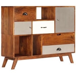 Helloshop26 - Aparador Aparador Consola Mueble Unidad De Almacenamiento 115 Cm Madera Maciza De Acacia 4402175 Helloshop26 - Aparador Aparador Consola Mueble Unidad De Almacenamiento 115 Cm Madera Maciza De Acacia 4402175