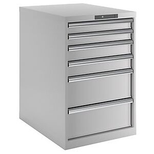 Lista Cajonera Con 6 Cajones A X P X H 564 X 724 X 850 Mm Gris Lista Cajonera Con 6 Cajones A X P X H 564 X 724 X 850 Mm Gris
