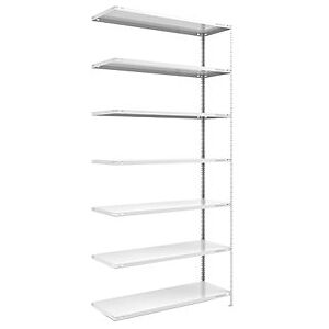 Eurokraftpro - Estantería Atornillable De Almacén Ral 7035 Semipesada Eurokraftpro - Estantería Atornillable De Almacén Ral 7035 Semipesada