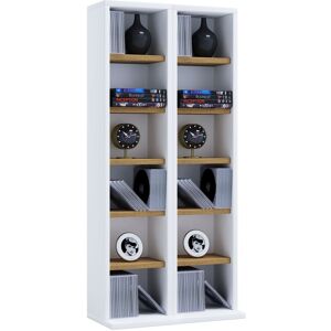Ebuy24 - Soporte De Dvd De Cd De Madera Vcm Estante De Cd Con Espacio Para 204 Cd O 72 Dvd O 40-videos Dimensiones: Al. 92 X An. 42 X T. 20 Cm Estante De Cd/dvd Elegante Estante Blu Ray - Milano (blanco / Ebuy24 - Soporte De Dvd De Cd De Madera Vcm Estante De Cd Con Espacio Para 204 Cd O 72 Dvd O 40-videos Dimensiones: Al. 92 X An. 42 X T. 20 Cm Estante De Cd/dvd Elegante Estante Blu Ray - Milano (blanco /