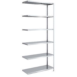 Eurokraftpro - Estantería Atornillable Construcción Ligera Galvanizada Eurokraftpro - Estantería Atornillable Construcción Ligera Galvanizada
