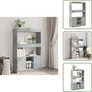 Muebles Decorativos - Vidaxl Aparador Alto Madera De Ingeniería Gris Hormigón 92x33x140 Cm - Armario Para Libros Muebles Decorativos - Vidaxl Aparador Alto Madera De Ingeniería Gris Hormigón 92x33x140 Cm - Armario Para Libros