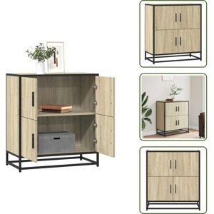 Armario De Pasillo - Vidaxl Aparador Madera Ingeniería Roble Sonoma 68x35x76 Cm - Armario De Cocina Armario De Pasillo - Vidaxl Aparador Madera Ingeniería Roble Sonoma 68x35x76 Cm - Armario De Cocina