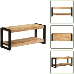 VIDAXL The Living Store Mueble Para Tv Madera Maciza De Mango 90x30x40 Cm - Madera De Mango VIDAXL The Living Store Mueble Para Tv Madera Maciza De Mango 90x30x40 Cm - Madera De Mango