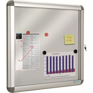 Kaiserkraft RONDO Vitrina de Pared - Capacidad 15 A4 Kaiserkraft RONDO Vitrina de Pared - Capacidad 15 A4