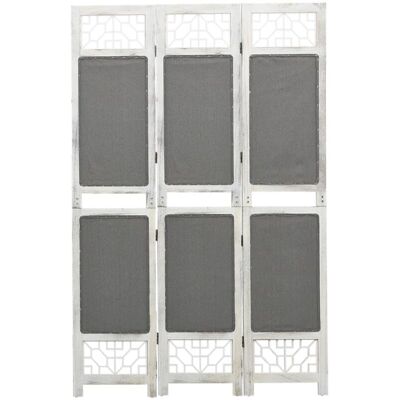 Biombo Divisor De 3 Paneles De Tela Gris 105x165 Cm Vidaxl Biombo Divisor De 3 Paneles De Tela Gris 105x165 Cm Vidaxl