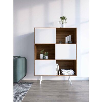 Herdasa - 881 - Nogal/blanco - Sideboard Herdasa - 881 - Nogal/blanco - Sideboard