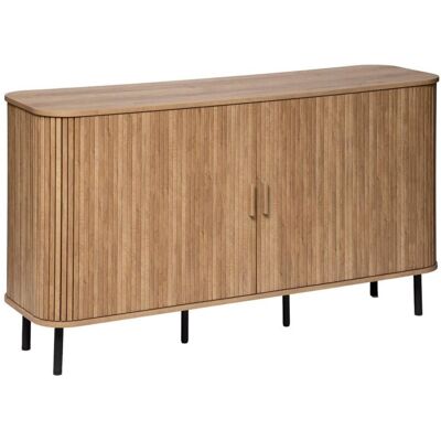 Atmosphera - Aparador De 2 Puertas Colva - Natural Créateur D'Intérieur Atmosphera - Aparador De 2 Puertas Colva - Natural Créateur D'Intérieur