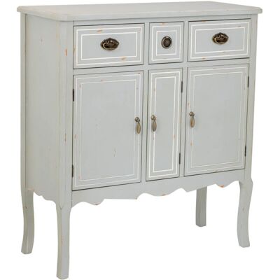 Wanderlust Deco - Aparador De Madera Con 3 Cajones Y 3 Puertas 90x38x98,5h Cm Wanderlust Deco - Aparador De Madera Con 3 Cajones Y 3 Puertas 90x38x98,5h Cm