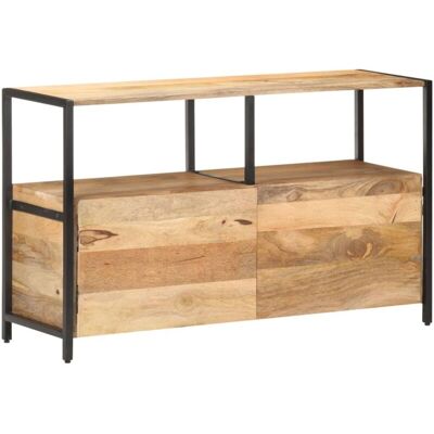 Aparador De Madera Maciza De Mango 110x35x65 Cm Vidaxl Aparador De Madera Maciza De Mango 110x35x65 Cm Vidaxl