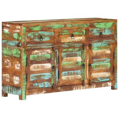 VIDAXL Siter 110x30x65 Cm De Madera Recuperada Masiva - 340804 VIDAXL Siter 110x30x65 Cm De Madera Recuperada Masiva - 340804