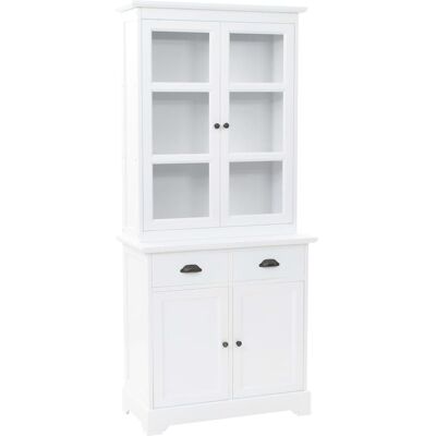 Cómoda galés vidaXL con 4 puertas MDF madera de pino 80x40x180cm Mueble de almacenamiento Cómoda galés vidaXL con 4 puertas MDF madera de pino 80x40x180cm Mueble de almacenamiento