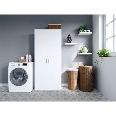 Armario multiusos blanco Vicco Ingo - Organizador oficina y hogar Armario multiusos blanco Vicco Ingo - Organizador oficina y hogar