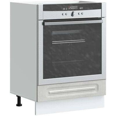 Mueble De Horno Kalmar Gris Hormigón Madera Reconstituida Vidaxl Mueble De Horno Kalmar Gris Hormigón Madera Reconstituida Vidaxl