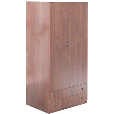 Webmarketpoint Armario Modular Nogal Antiguo - 90x60x180cm Webmarketpoint Armario Modular Nogal Antiguo - 90x60x180cm