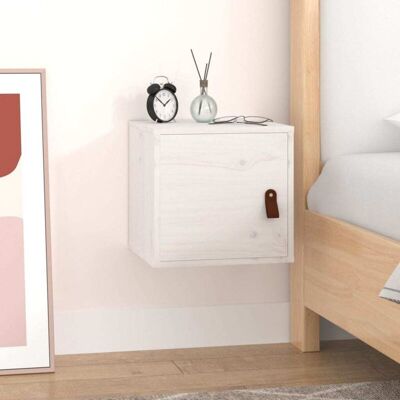 Armario De Pared De Madera Maciza De Pino Blanco 31,5x30x30 Cm Vidaxl Armario De Pared De Madera Maciza De Pino Blanco 31,5x30x30 Cm Vidaxl