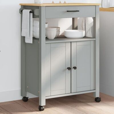 Carrito de cocina vidaXL - Madera de pino, 60x40x90cm Carrito de cocina vidaXL - Madera de pino, 60x40x90cm
