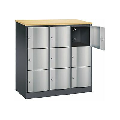 Certeo - C+p 503093 Armario De Compartimentos Bajo Llave Resisto H X Certeo - C+p 503093 Armario De Compartimentos Bajo Llave Resisto H X